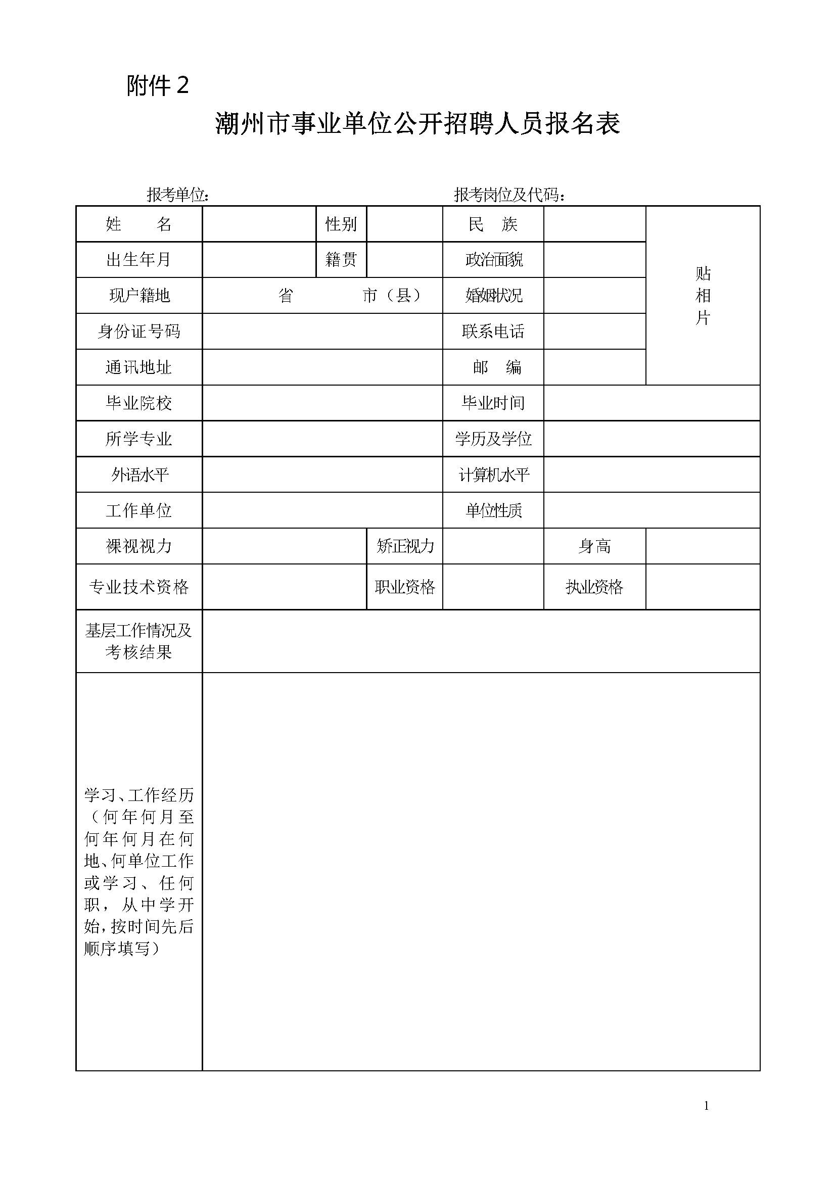 潮州市科学技术局最新招聘概览